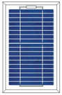 5W 18V solar module