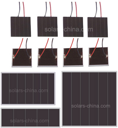 outdoor amorphus solar cell panels