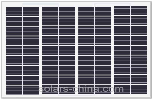 3W solar module