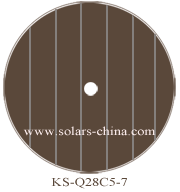 Watch Dial solar cell
