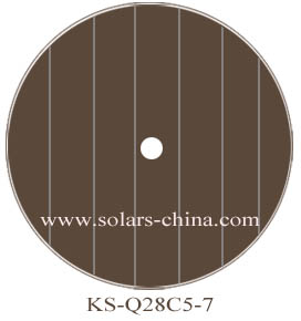 solar cell watch dial