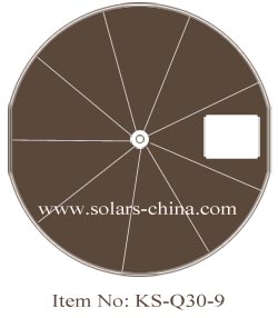 solar cell watch dial