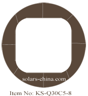 Watch Dial solar panel
