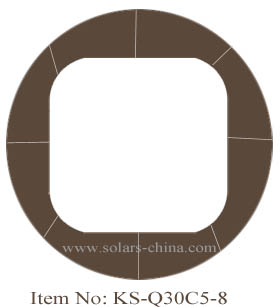 solar cell watch dial