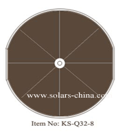 Watch Dial solar panel